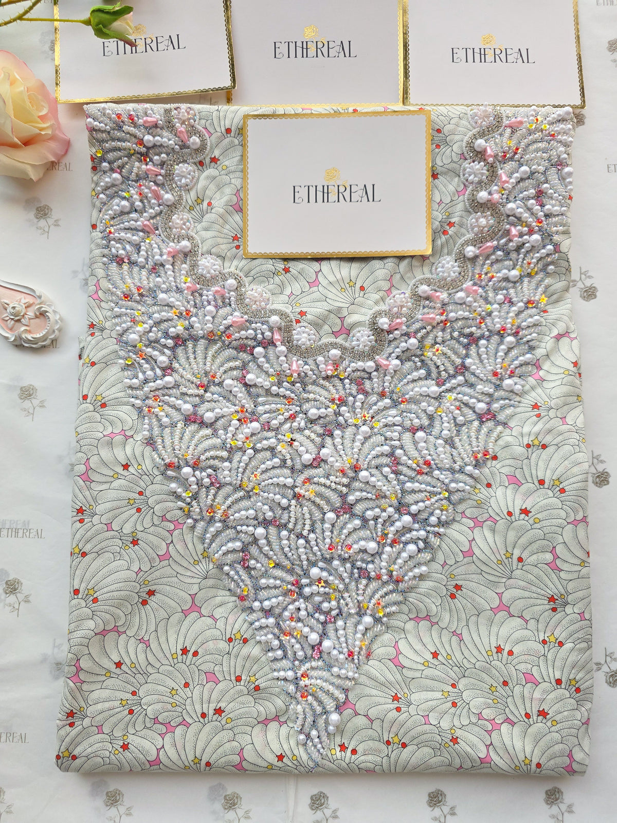 Liberty London Poiret Shell - Hand Embroidered