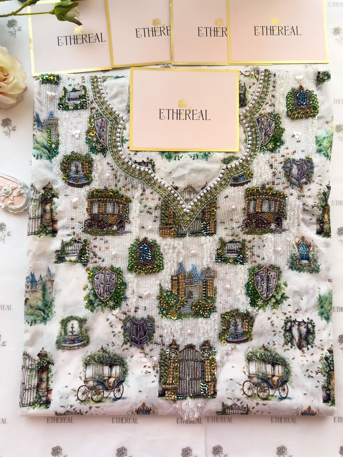Forgotten Fairytale - Hand Embroidered