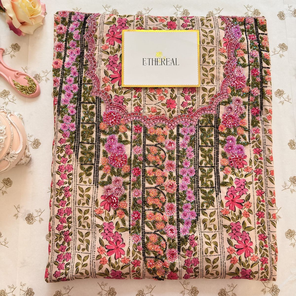 The Orangery - Hand Embroidered