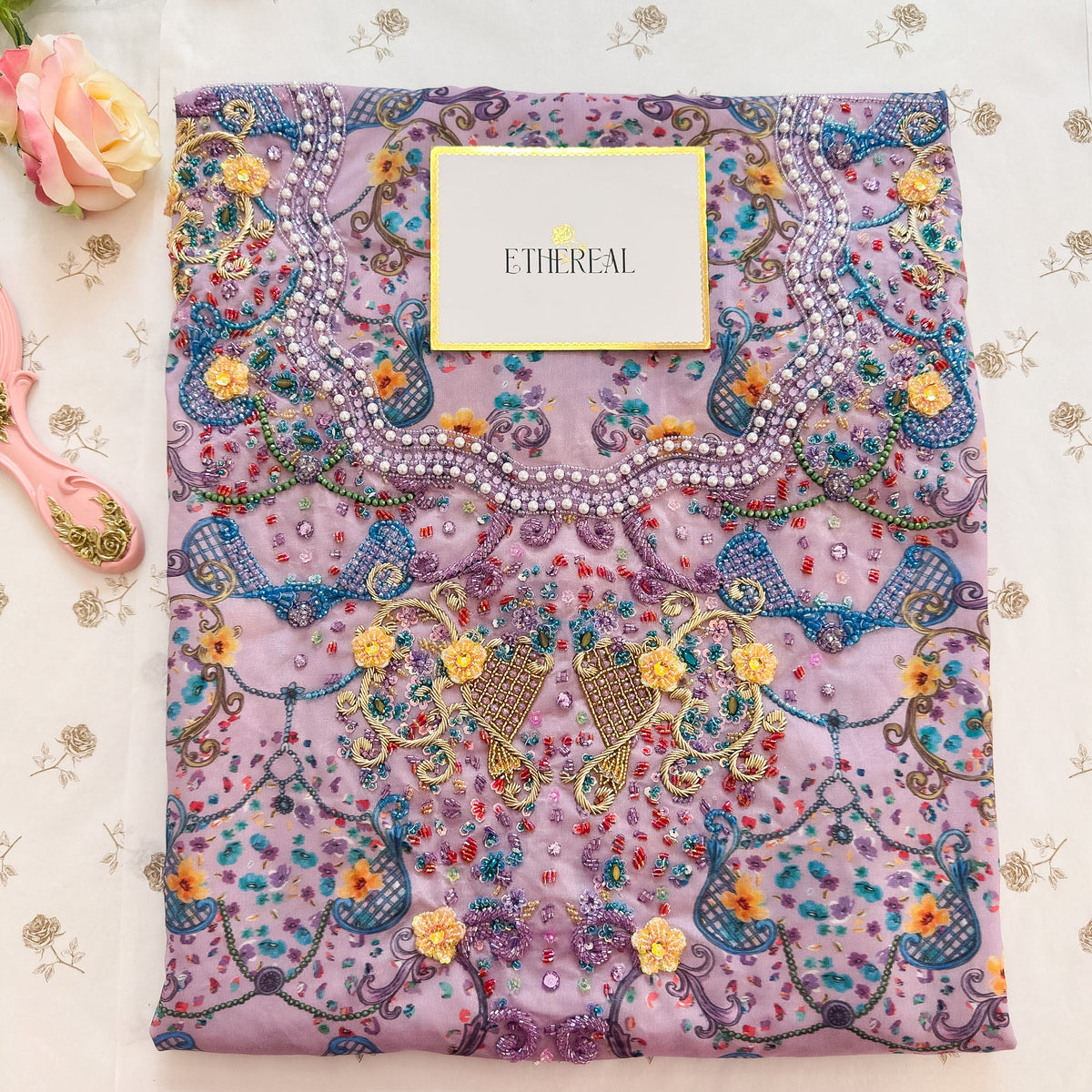 Embellished Tale - Hand Embroidered