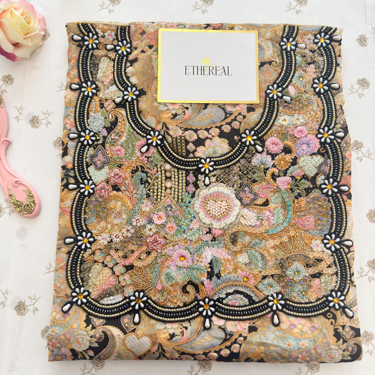 Gilded - Hand Embroidered